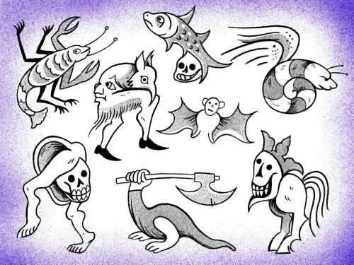 Medieval Manuscript Critters